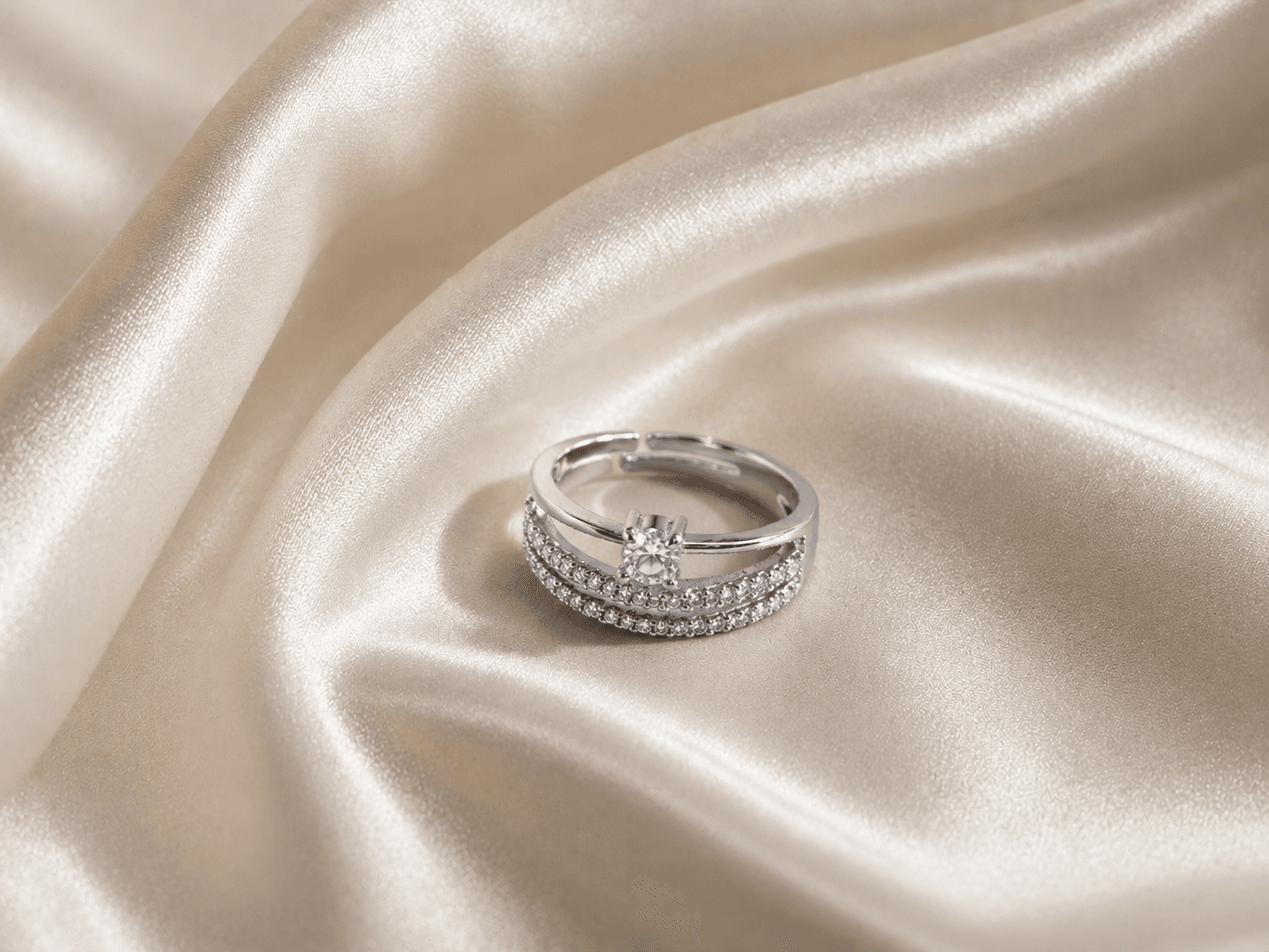 Promise Double Band Ring